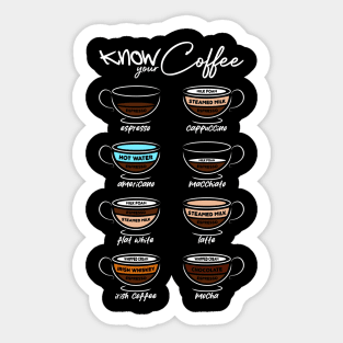 Coffee is a hug in a mug! Sticker